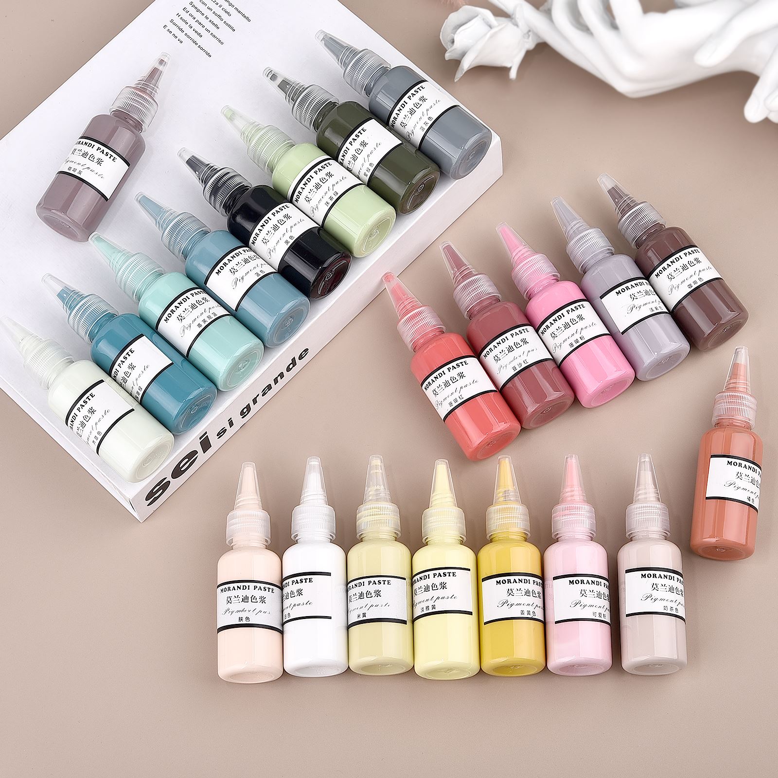 Resin Dye Alcohol - Morandi Kleuren Vloeibare Hars Pigmenten Epoxyhars