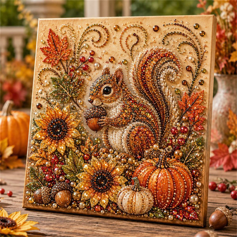 Resin Craft Kit - Herfst Diamant Parel Schilderkit Herfst Parel