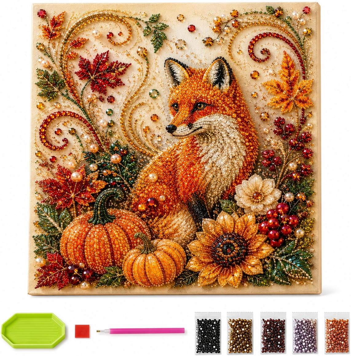 Herfst Diamant Parel Schilderk - Resin Craft Kit recensie en prijs