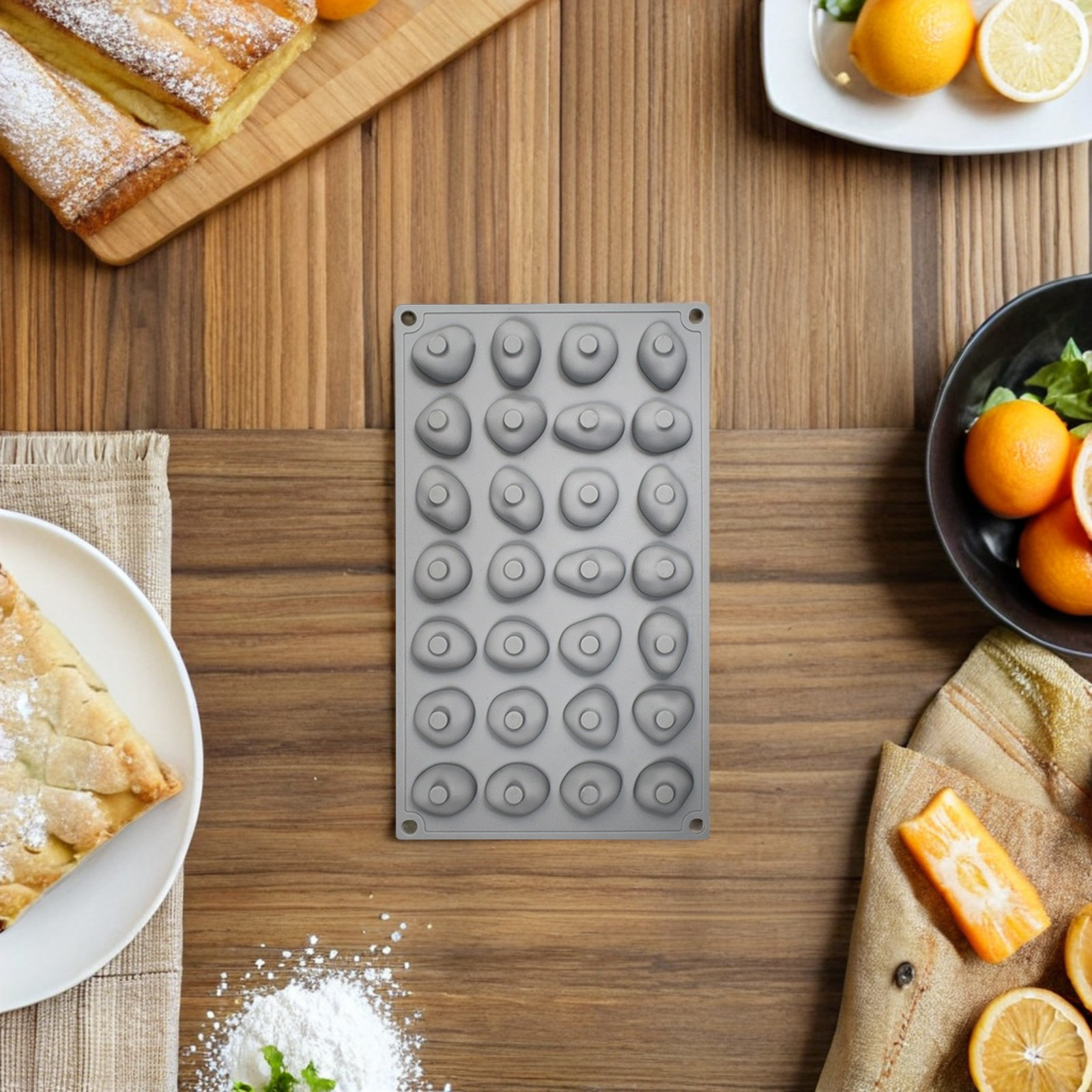 2 Stuks Siliconen Chocoladevor - Silicone Mold Tray recensie en prijs