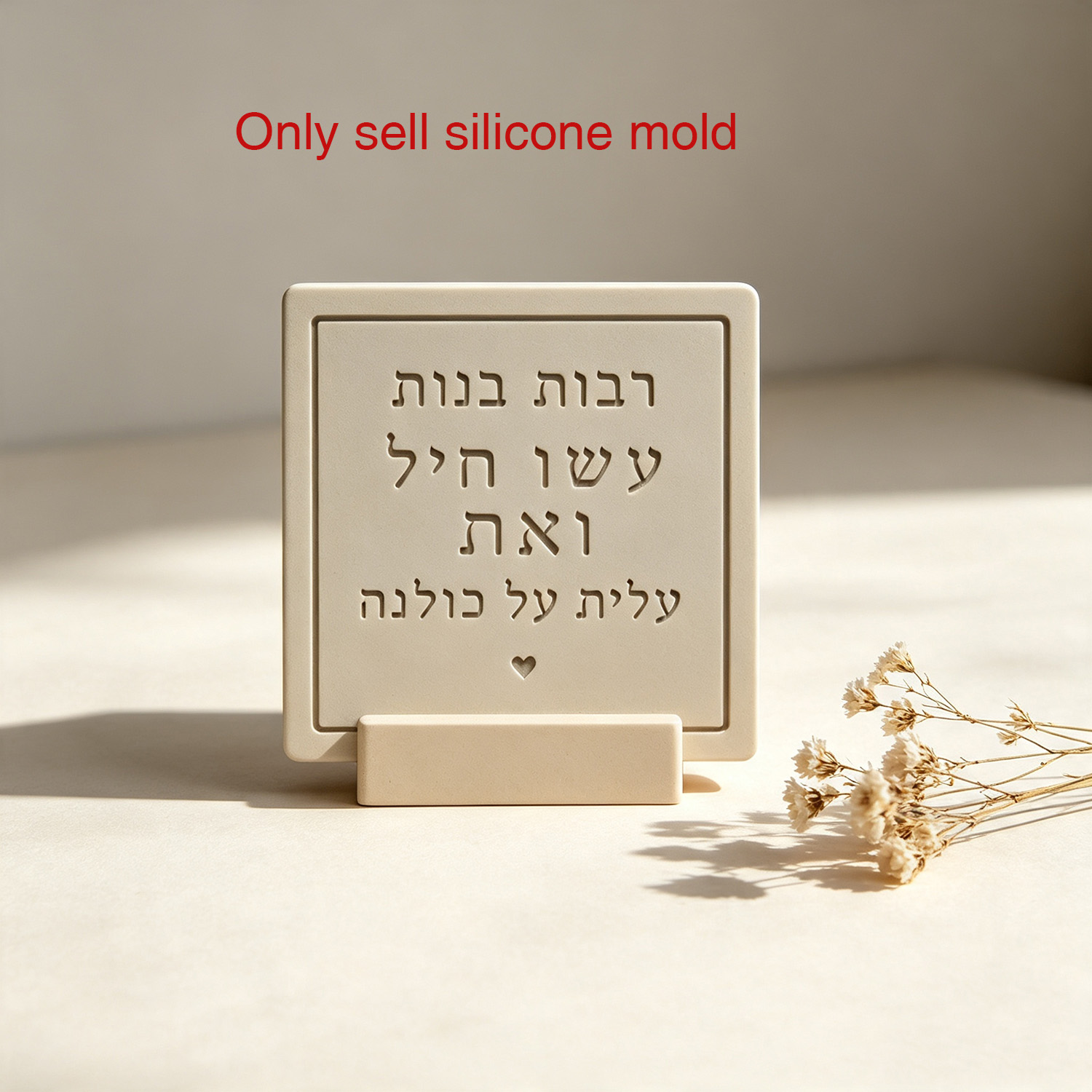 Siliconenmal voor de Hebreeuws - Serving Tray Mold recensie en prijs