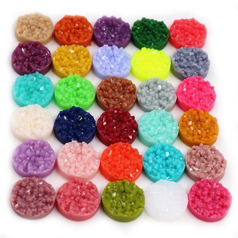 40pcs Hars Druzy Cabochons Dom - Resin Craft Projects recensie en prijs