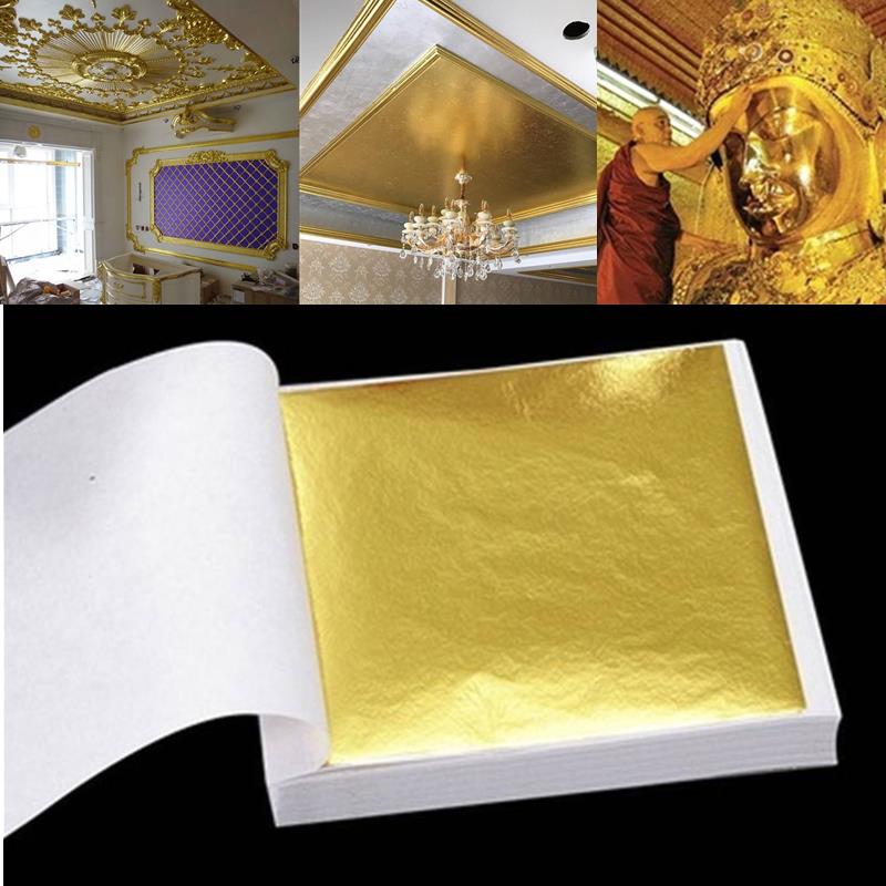 100 Stuks Vellen Puur 24K Blad - Gold Foil Flakes recensie en prijs