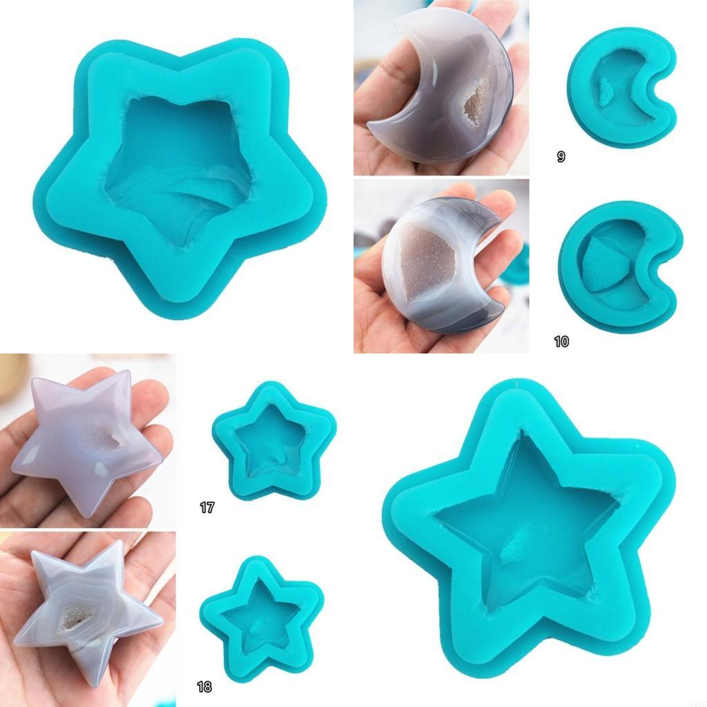 Edelsteen siliconen mallen Roc - Geode Mold Silicone recensie en prijs