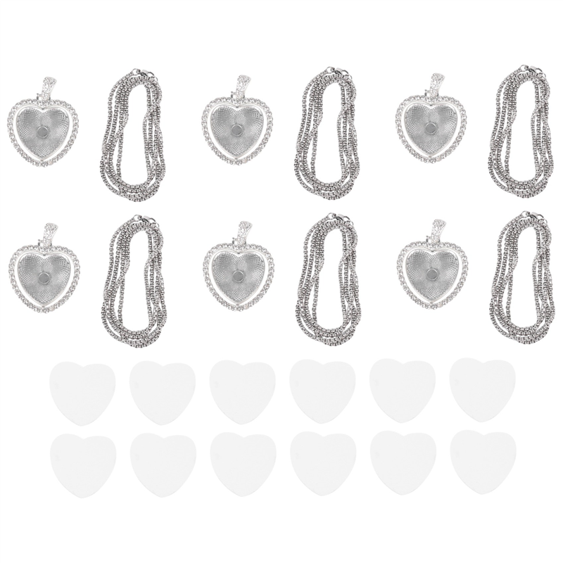 FAST-48 stuks sublimatie stras - Bezels Set Pendant recensie en prijs