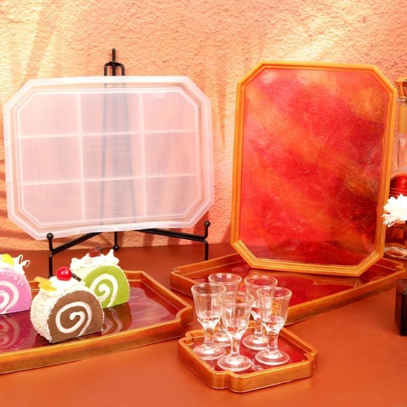 Siliconen hars taarthouder die - Geode Mold Silicone recensie en prijs