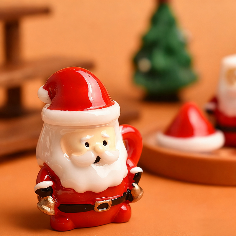 Mini Santa Theekopje Ornament  - Crafting Resin recensie en prijs