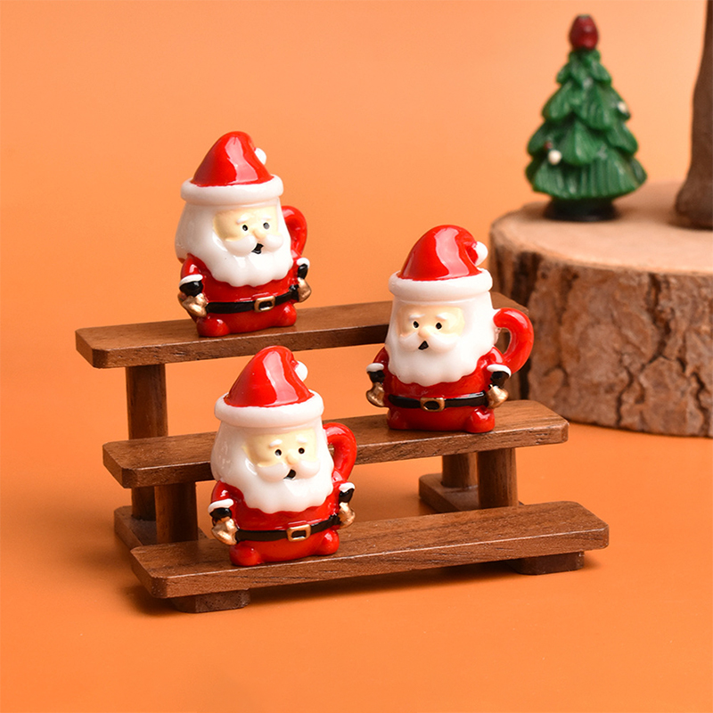 Mini Santa Theekopje Ornament  - Crafting Resin recensie en prijs