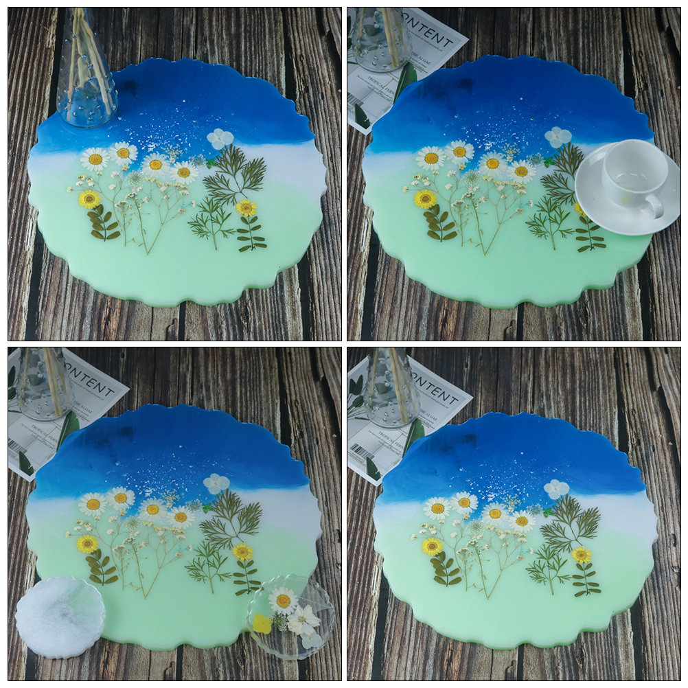 2 stuks kristalhars siliconen  - Serving Tray Mold recensie en prijs