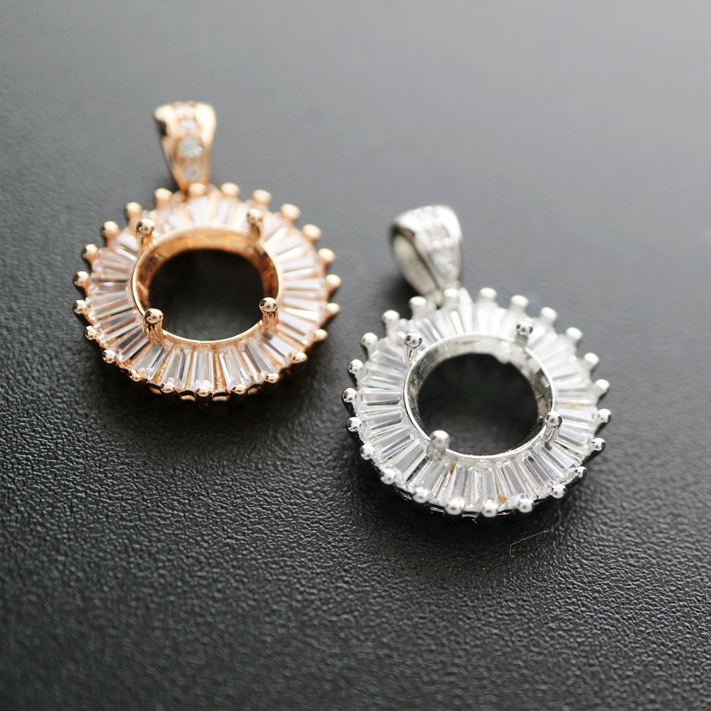 4-12 Mm Ronde Bezel Rose Goud  - Bezels Set Pendant recensie en prijs